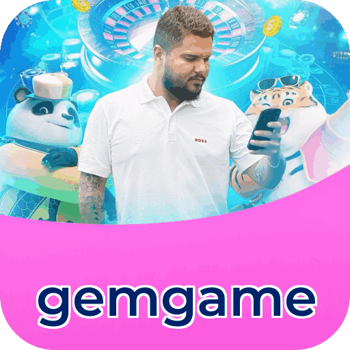Passo a passo visual mostrando processo de download e instalação do aplicativo gemgame